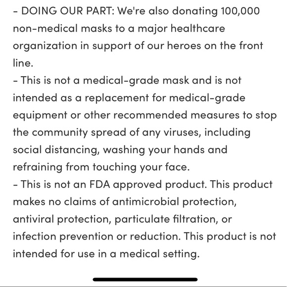 NWT Athleta Everday Printed Face Mask Pack of 5 - Picture 10 of 10